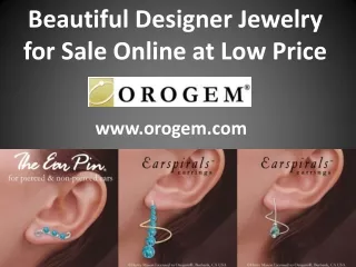 Shop Beautiful Designer Jewelry Online at Affordable Price - OROGEM