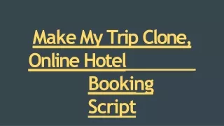 ma k e m y trip clone