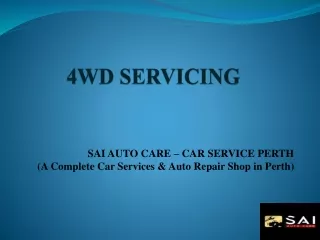 Get An Exclusive 4wd Repair Services From One Of The Best Four Wheel Drive Repai