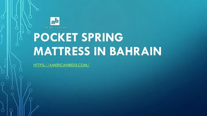 pocket spring mattress in bahrain
