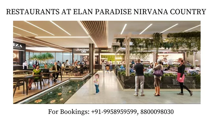 restaurants at elan paradise nirvana country