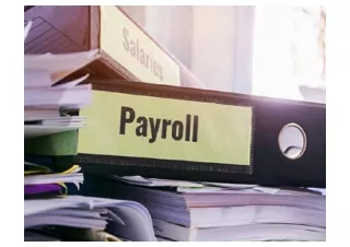 Payroll Processing Services