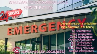 welcome to asha ambulance service pvt ltd