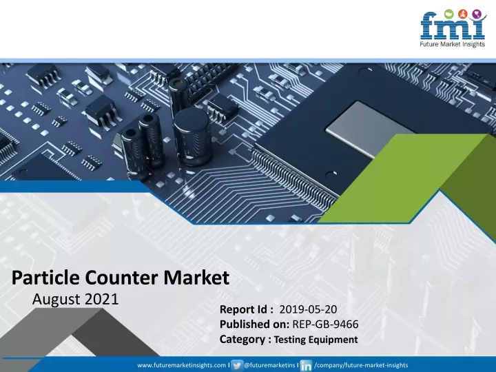 particle counter market august 2021