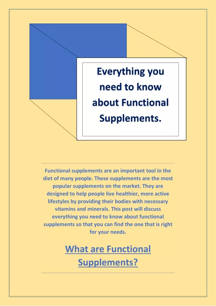 everything you need to know about functional