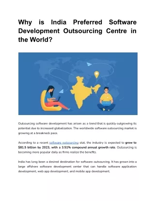 why development outsourcing centre in the world