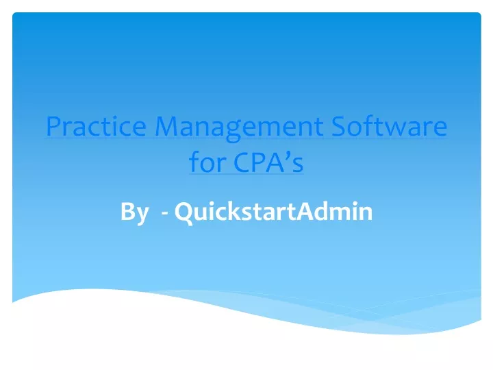 practice management software for cpa s