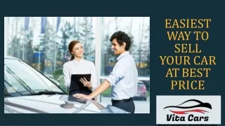Easiest way to sell your car at best price