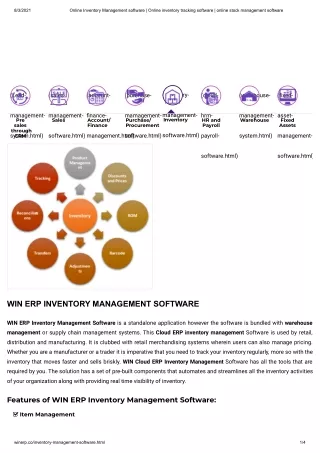 Online Inventory Management software _ Online inventory tracking software _ online stock management software