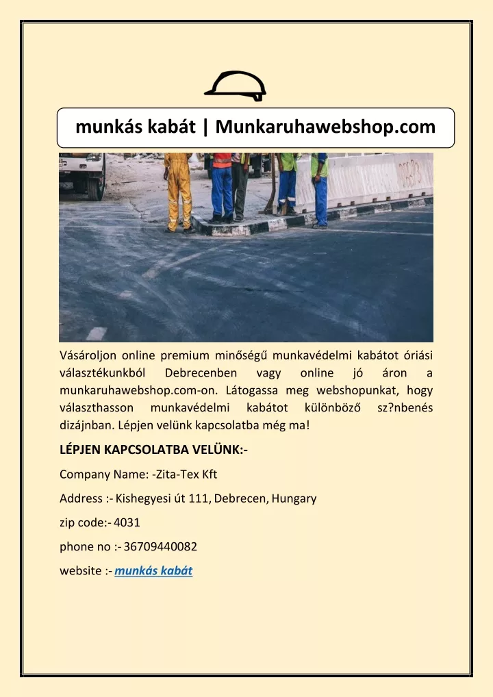 munk s kab t munkaruhawebshop com