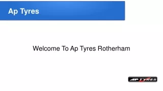 Getting to Know Your Car’s Tyres