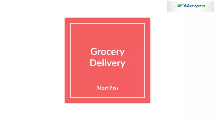 grocery delivery