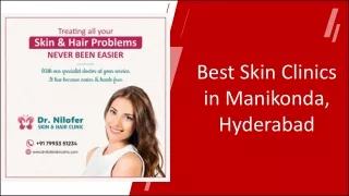 Best Skin Clinics in Manikonda