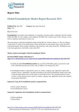 report title