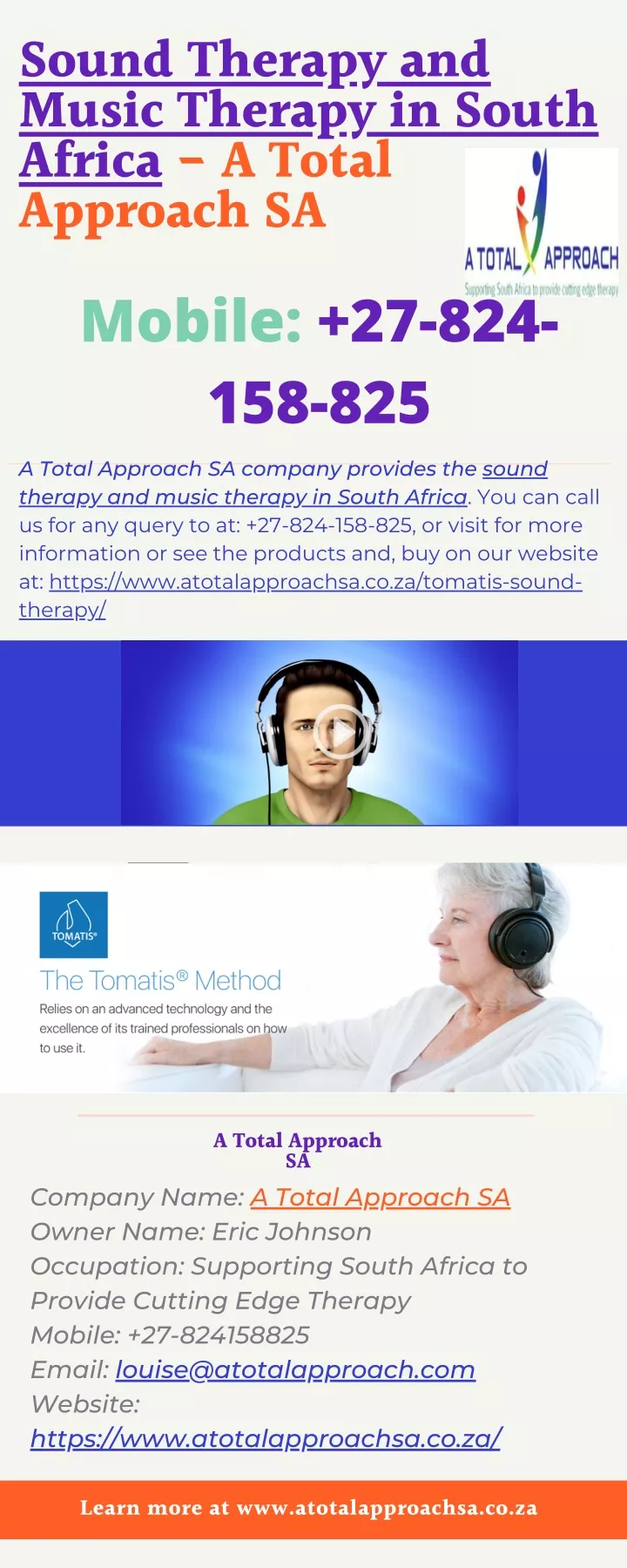 sound therapy and music therapy in south africa