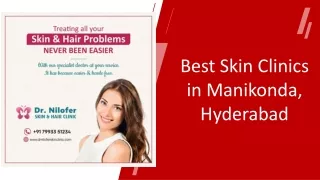 Best Skin Clinics in Manikonda