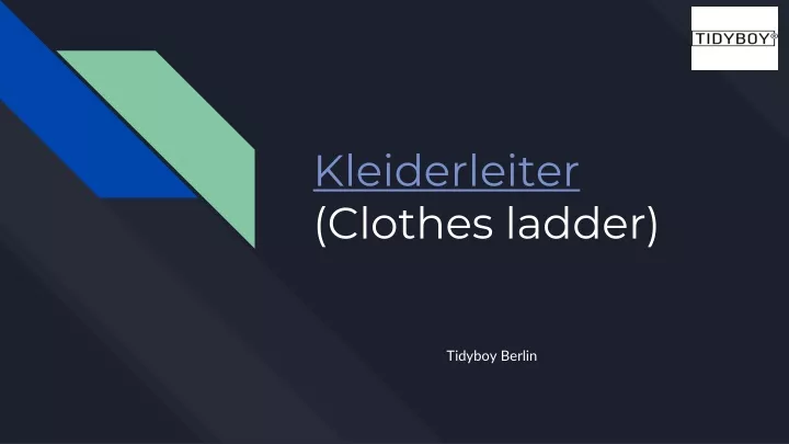 k leiderleiter clothes ladder