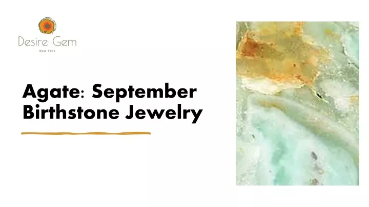 agate september birthstone jewelry