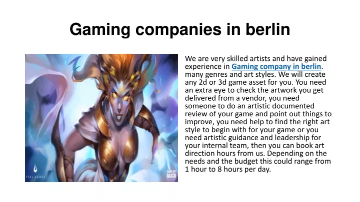 gaming companies in berlin