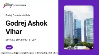 Godrej Ashok Vihar Premium Residential Project in Delhi