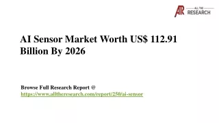 AI Sensor Market