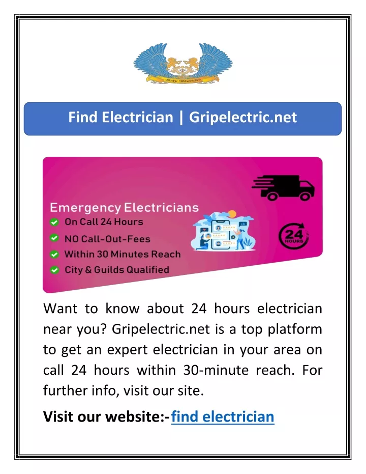 find electrician gripelectric net