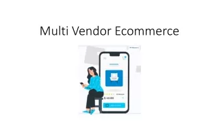 multi vendor ecommerce