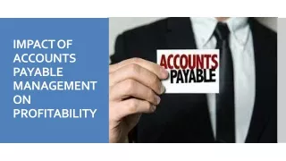 Impact of accounts payable management on profitability