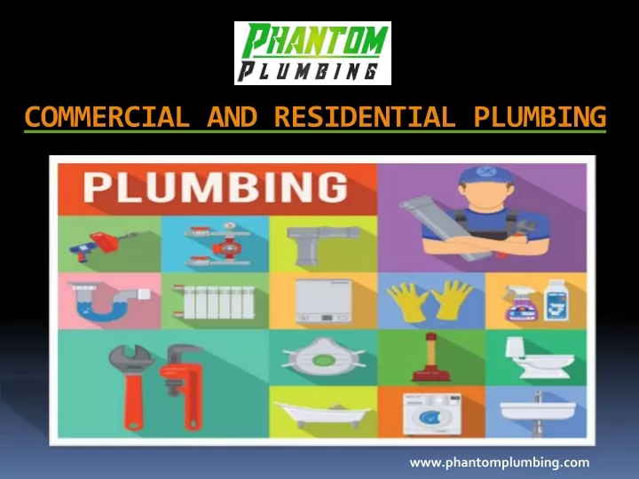 commercial and residential plumbing