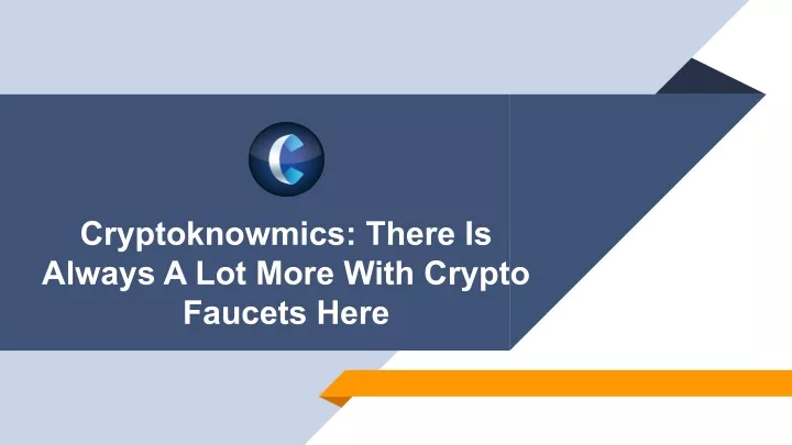 cryptoknowmics there is always a lot more with