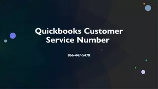 Call us on QuickBooks Customer Service Number 1866-447-5478