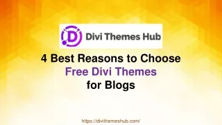 4 Best Reasons to Choose Free Divi Themes for Blogs