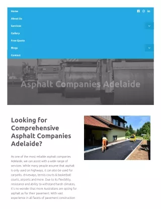 Asphalt Companies Adelaide