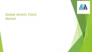 global atomic clock market