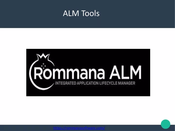 alm tools