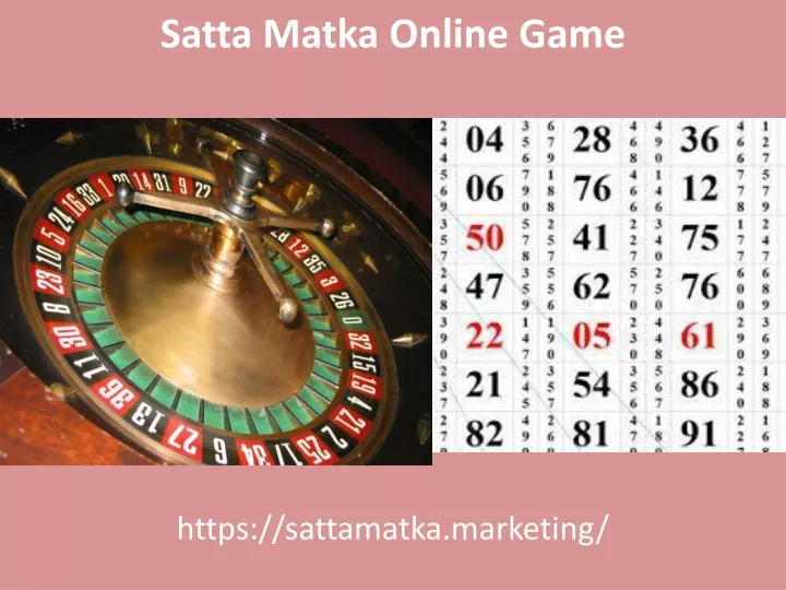 satta matka online game