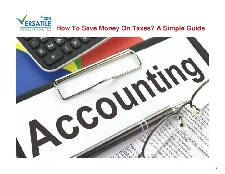 how to save money on taxes a simple guide