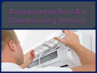Albuquerque Best Air Conditioning Service