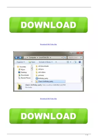 Download Old Video Rar