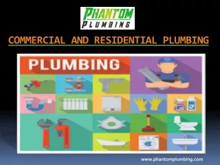 Phantom Plumbing service