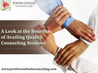 Benefits of Counseling Sessions in Dallas
