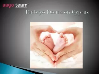 Embryo Donation & Adoption, Surrogacy Process In Cyprus