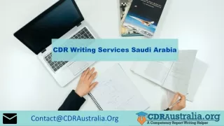 CDR Writing Services Saudi Arabia