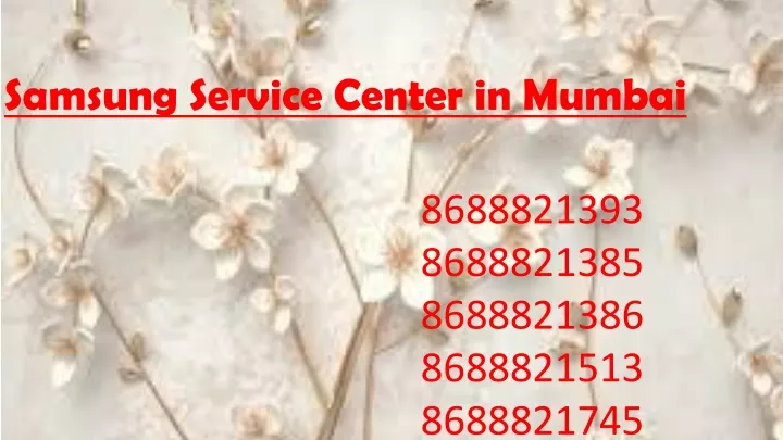 samsung service center in mumbai