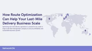 How Route Optimization Can Help Your Last-Mile Delivery Business Scale