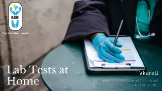 lab tests at home
