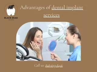 Advantages of dental implant services