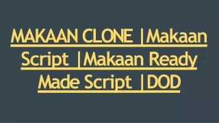 m a ka a n c l one makaan