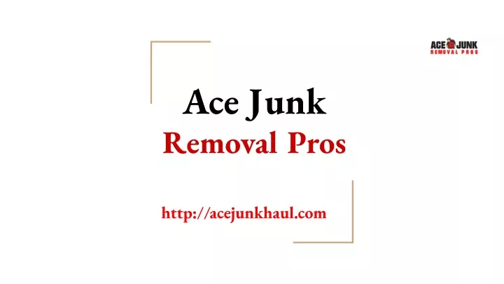 ace junk removal pros