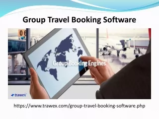 group travel booking software